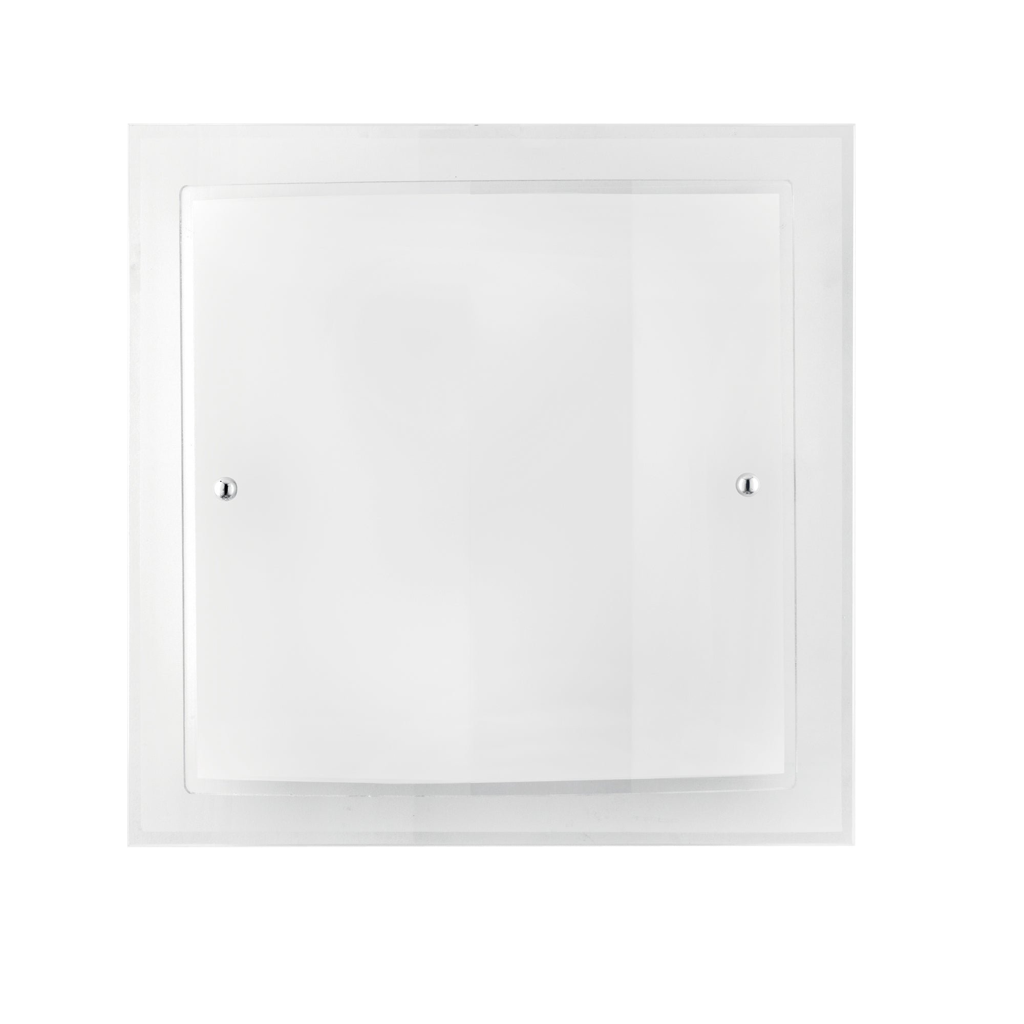 FAN I-061228-2 Stropní svítidlo - rovné/zakřivené, bílé, 2 x E27, 40 x 11,3 x 40 cm - FANEUROPE