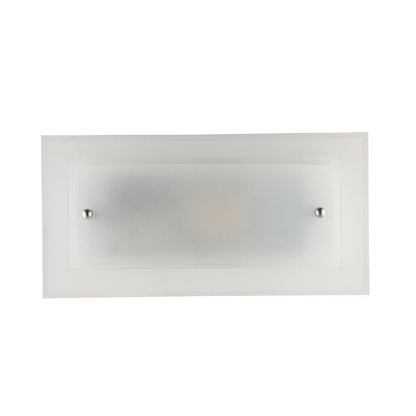 FAN I-061228-3 Nástěnné svítidlo - rovné/zakřivené, bílé, 1 x E27, 30 x 11 x 15 cm - FANEUROPE