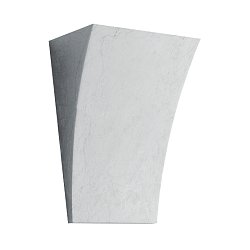 Obrázek pro produkt Nástěnné svítidlo Alma, stříbrné, 2 x G9, 19 x 10 x 25 cm - FANEUROPE