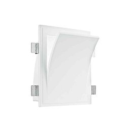 Obrázek pro produkt Zápustné svítidlo Anima A Parete, bílé, 2 x E14, 31,5 x 25,5 x 17,5 cm - FANEUROPE