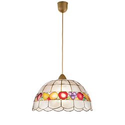 Obrázek pro produkt Závěsné svítidlo Aragona, perleťové, 1 x E27, 40 x 120 cm - FANEUROPE