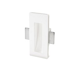 Obrázek pro produkt Zápustné svítidlo Ariel A Parete, bílé, 1 x GU10 Mini, 11 x 24,5 x 5,5 cm - FANEUROPE