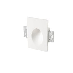Obrázek pro produkt Zápustné svítidlo Ariel A Parete, bílé, 1 x GU10 Mini, 12 x 18 x 5,5 cm - FANEUROPE