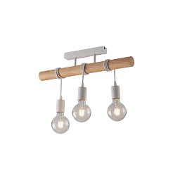Obrázek pro produkt Stropní svítidlo Arizona, bílé, 3 x E27, 55 x 25 cm - FANEUROPE