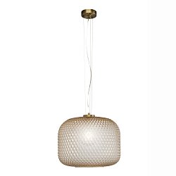 Obrázek pro produkt Závěsné svítidlo Ashford Sferica, jantarové, 1 x E27, 40 x 150 cm - FANEUROPE