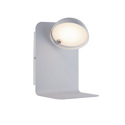 Obrázek pro produkt Nástěnné svítidlo LED Boing, nastavitelné, bílé, s USB 2 A, 5 W, 500 lm, 4000 K, 14 x 13 x 19 cm - FANEUROPE