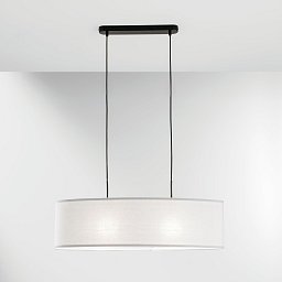 Obrázek pro produkt Závěsné svítidlo Capital, bílé, 2xE27, 78 x 150 cm - FANEUROPE