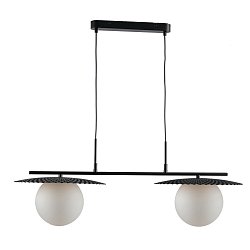Obrázek pro produkt Závěsné svítidlo Chaplin, černé, 2 x E27, 97 x 143,2 cm - FANEUROPE