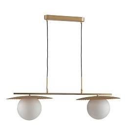 Obrázek pro produkt Závěsné svítidlo Chaplin, zlaté, 2 x E27, 97 x 143,2 cm - FANEUROPE