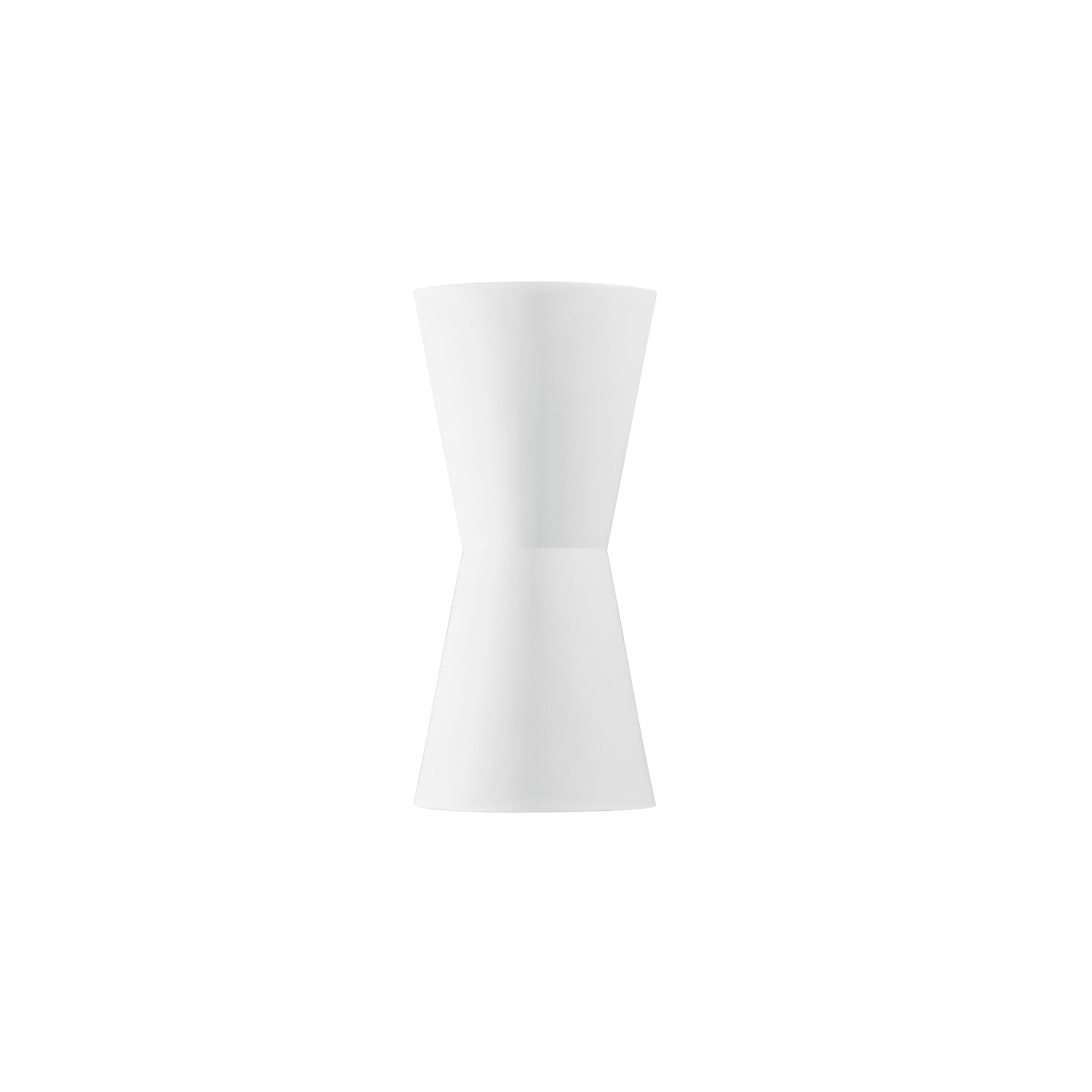 FAN I-CLEPSYDRA-L-AP Nástěnné svítidlo Clepsydra, bílé, 2 x E14, 18 x 9 x 38 cm - FANEUROPE