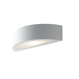 Obrázek pro produkt Nástěnné svítidlo Cortina, bílé, 1 x E14, 30 x 10 x 7,5 cm - FANEUROPE