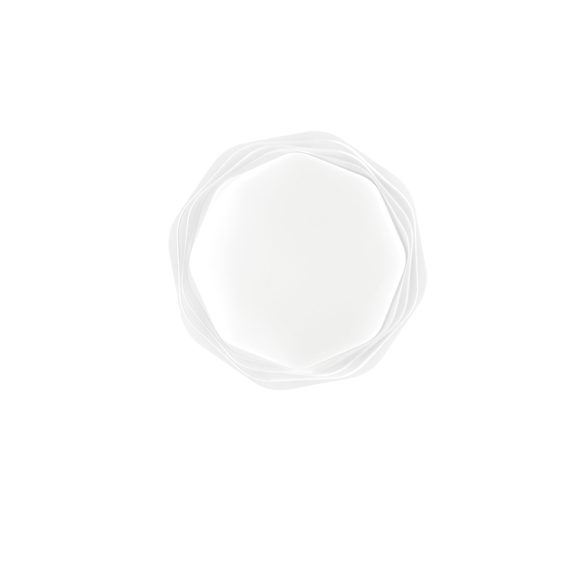 FAN I-DAISY-PL42 Stropní LED svítidlo Daisy, bílé, 24 W, 2460 lm, CCT, 42 x 8,5 cm - FANEUROPE