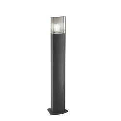 Obrázek pro produkt Sloupkové svítidlo Paletto Dark, hliník/antracit, 1 x E27, difuzor PC Fumé, 750 x 154 x 133 mm, IP54 - FANEUROPE