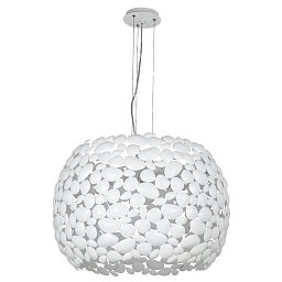Obrázek pro produkt Závěsné svítidlo Dioniso, bílé, 5 x E27, 65 x 147 cm - FANEUROPE