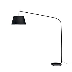 Obrázek pro produkt Stojací lampa Piantana Enjoy, černá, 1 x E27, 150 x 45 x 180 cm - FANEUROPE