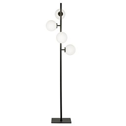 Obrázek pro produkt Stojací lampa Piantana Enoire, černá, 4 x E14, 149,8 x 37,5 x 25 cm - FANEUROPE