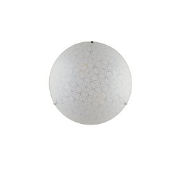 Obrázek pro produkt Stropní svítidlo Esagram, bílé, 2 x E27, 30 x 9,5 cm - FANEUROPE