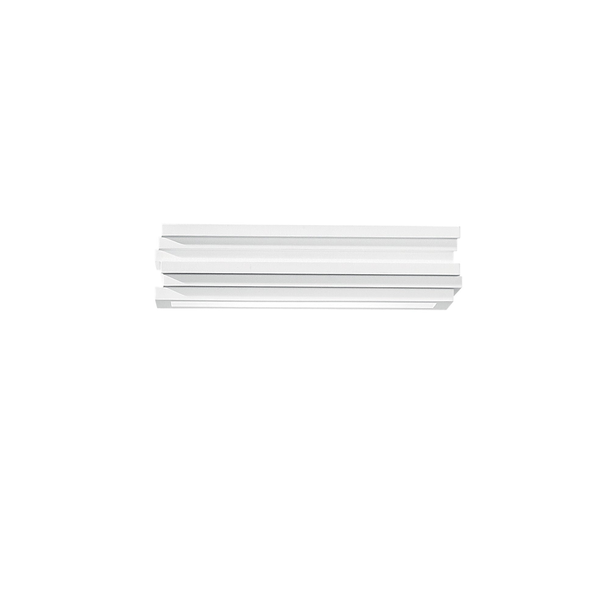 FAN I-FLOW-AP37 Nástěnné svítidlo Flow, bílé, 2 x E14, 37 x 10 x 11 cm - FANEUROPE