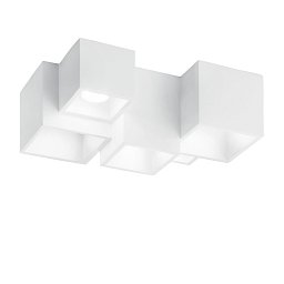 Obrázek pro produkt Stropní svítidlo Foster, bílé, 5 x GU10, 37 x 24,8 x 15 cm - FANEUROPE