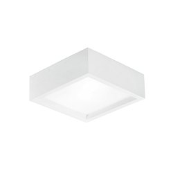 Obrázek pro produkt Stropní svítidlo Gabriel, hranaté, bílé, 2 x E27, 25 x 25 x 8,5 cm - FANEUROPE