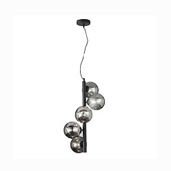 Obrázek pro produkt Závěsné svítidlo Honey, černé, 5 x G9, 36,1 x 183 cm - FANEUROPE