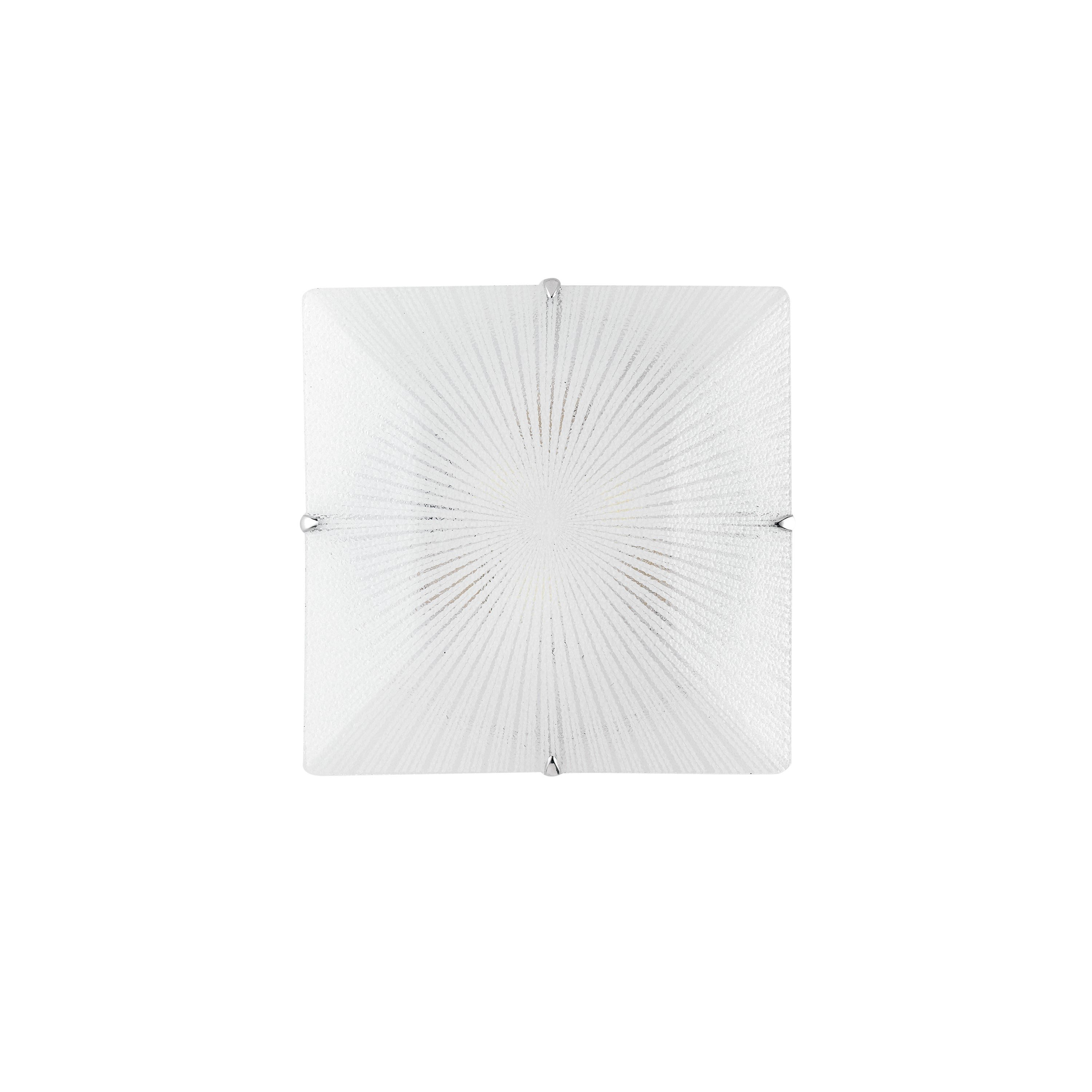 FAN I-ISIDE/PL30 Stropní svítidlo Iside Diamantato, 2 x E27, 30 x 8 x 30 cm - FANEUROPE