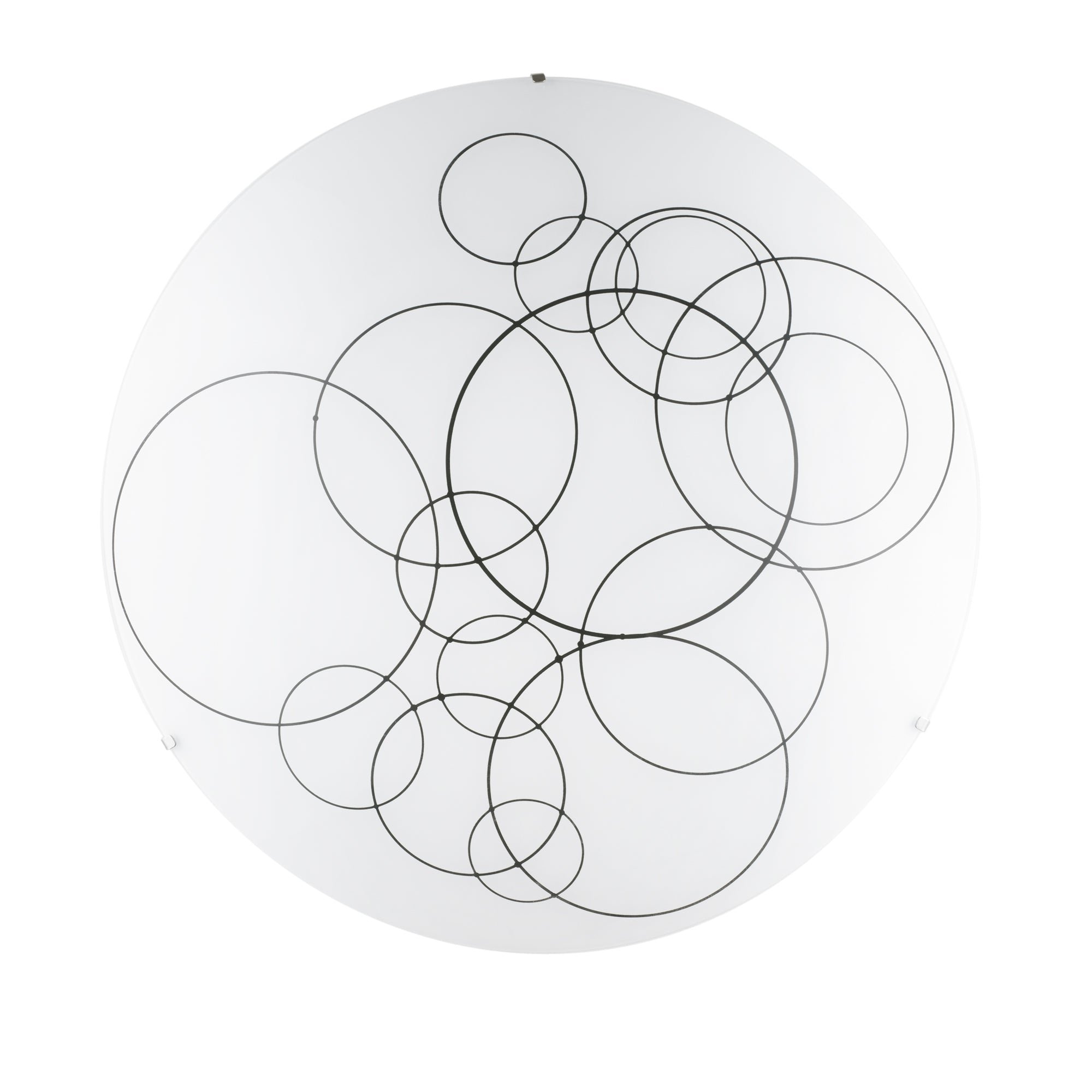 FAN I-KARMA-PL50 Stropní svítidlo Karma, bílé/černé, 4 x E27, 50 x 13,5 cm - FANEUROPE