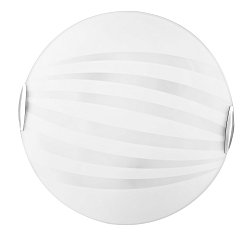 Obrázek pro produkt Stropní svítidlo Kuna, bílé, 3 x E27, 40 x 11 cm - FANEUROPE