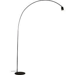 Obrázek pro produkt Stojací lampa Piantana Maison, nastavitelná, černá, 1 x GU10, 185 x 35 x 224 cm - FANEUROPE
