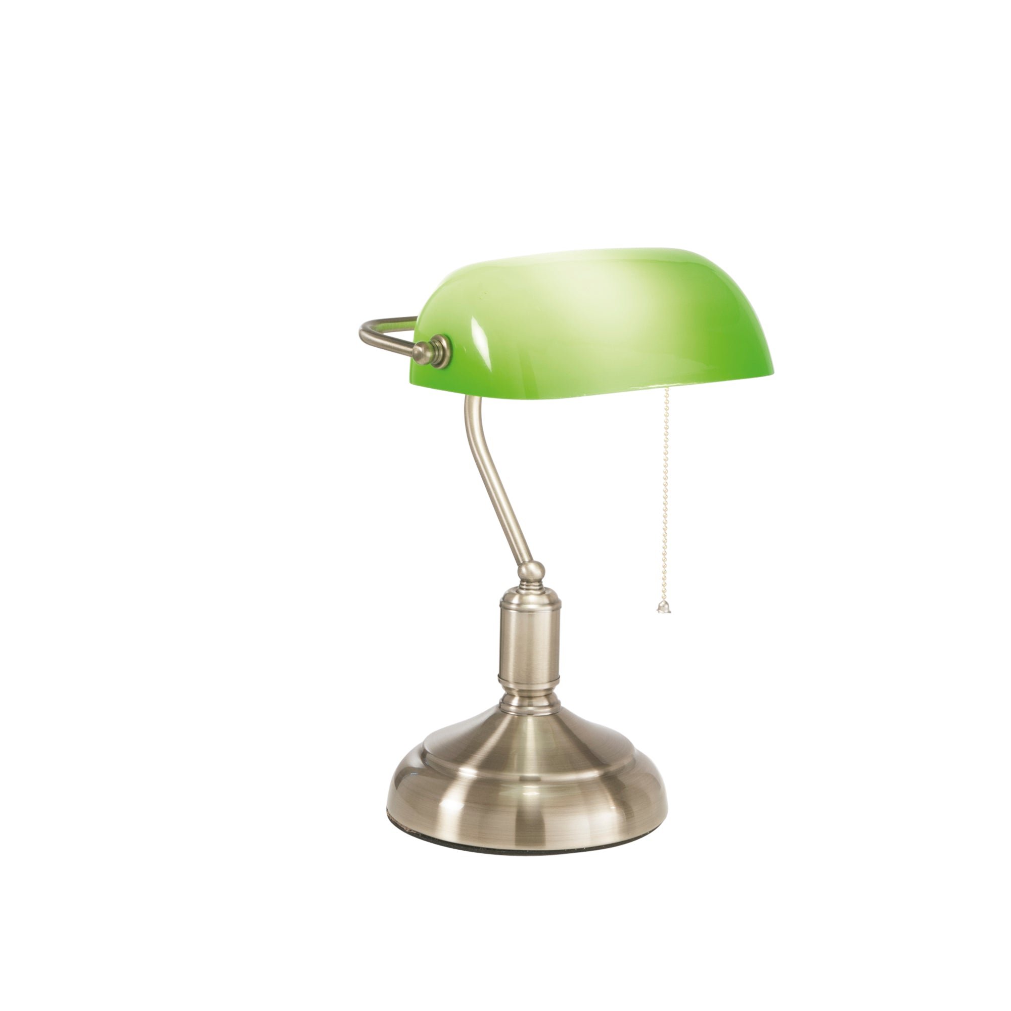 FAN I-MARSHALL-L-VDE Stolní lampa Marshall, zelená, 1 x E27, 26 x 18 x 40 cm - FANEUROPE