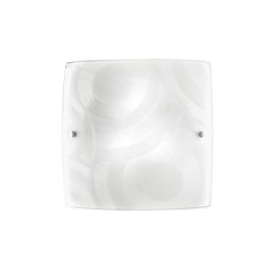 Obrázek pro produkt Stropní svítidlo Miro’, bílé, 2 x E27, 30 x 9,4 x 30 cm - FANEUROPE