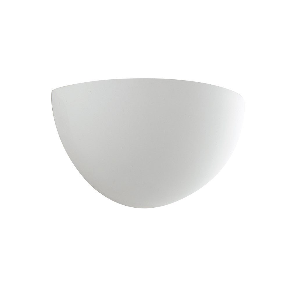 FAN I-MORITZ-S-AP Nástěnné svítidlo Moritz, bílé, 1 x E27, 25 x 12,5 x 12,5 cm - FANEUROPE