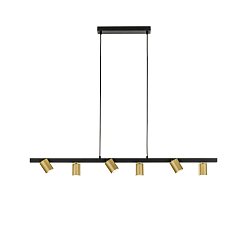 Obrázek pro produkt Závěsné svítidlo NIZZA, černá, 110 x 150 cm - FANEUROPE