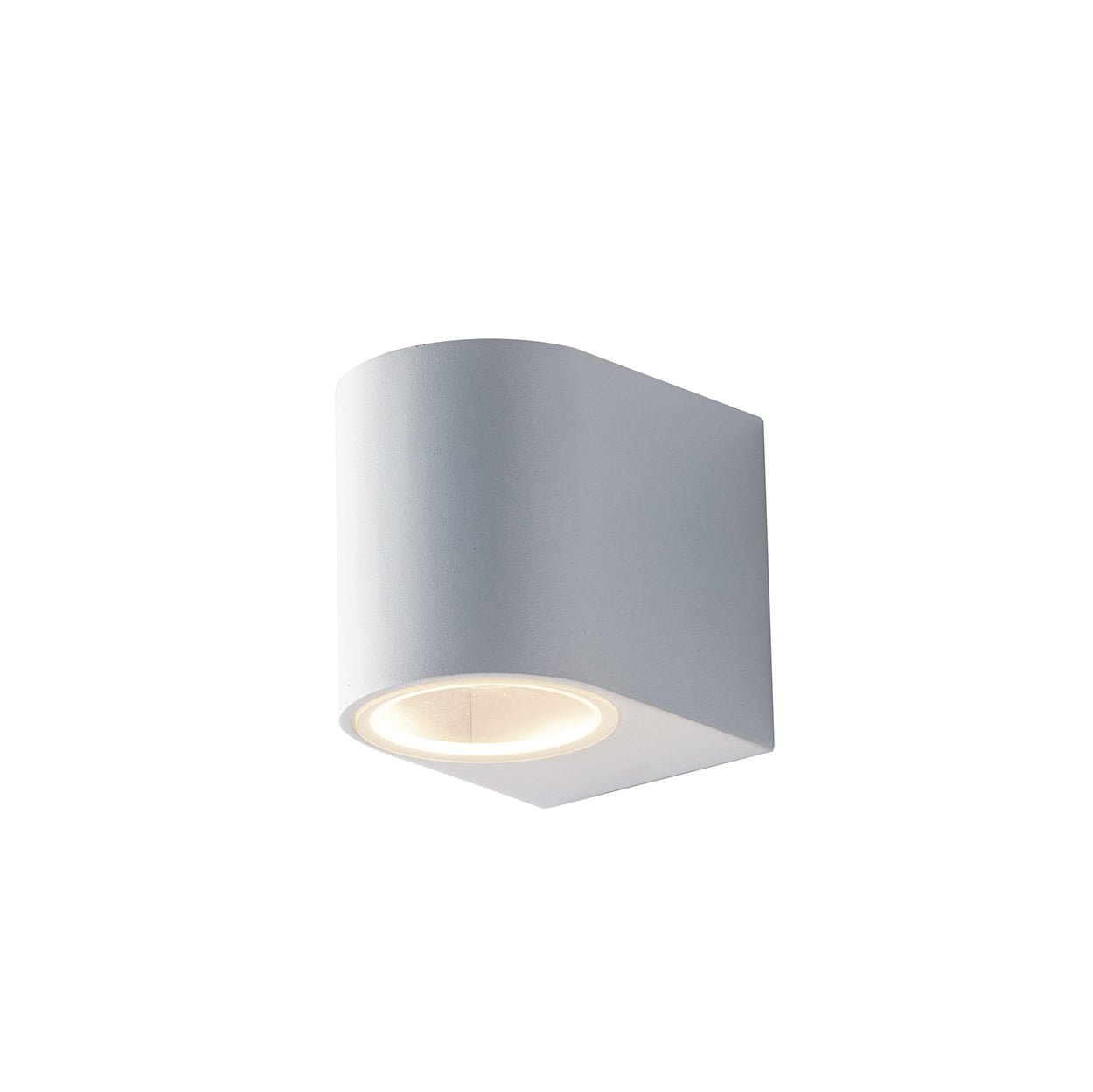 FAN I-ONE-AP1 BCO Venkovní nástěnné svítidlo ONE, bílá, 1 x GU10, IP54, 9,3 x 8 x 6,7 cm - FANEUROPE