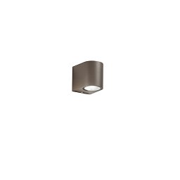 Obrázek pro produkt Venkovní nástěnné svítidlo ONE, korten, 1 x GU10, IP54, 9,3 x 8 x 6,7 cm - FANEUROPE