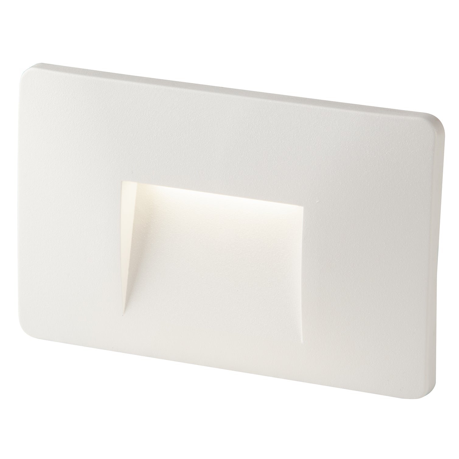 FAN INC-BREEN-503 BCO Zápustné venkovní svítidlo LED Breen, bílá, hliník/sklo, 3 W, 290 lm, 4000 K, IP65, 13 x 1 x 8,5 cm - FANEUROPE