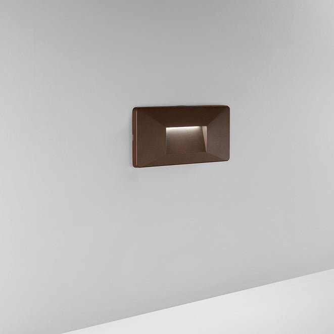 FAN INC-BREEN-506 BRO Zápustné venkovní svítidlo LED Breen, polykarbonát, bronz, 4 W, 380 lm, CCT, IP65, 9 x 19 x 10 cm - FANEUROPE