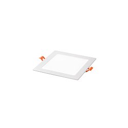 Obrázek pro produkt Zápustné svítidlo LED Flap, bílá, hliník, 12 W, 1260 lm, CCT, 1,85 x 16,6 x 16,6 cm - FANEUROPE