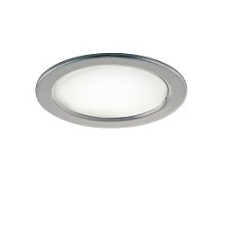 Obrázek pro produkt Zápustné venkovní svítidlo LED Nemo, stříbrné, plast, 3,5 W, 277 lm, 4000 K, IP44, 6,5 x 1,8 cm - FANEUROPE