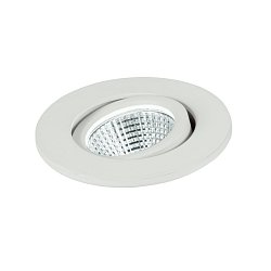 Obrázek pro produkt Zápustné svítidlo LED Polaris, bílé, hliník, 3 W, 300 lm, 4000 K, 6,6 x 6,6 x 5,7 cm - FANEUROPE