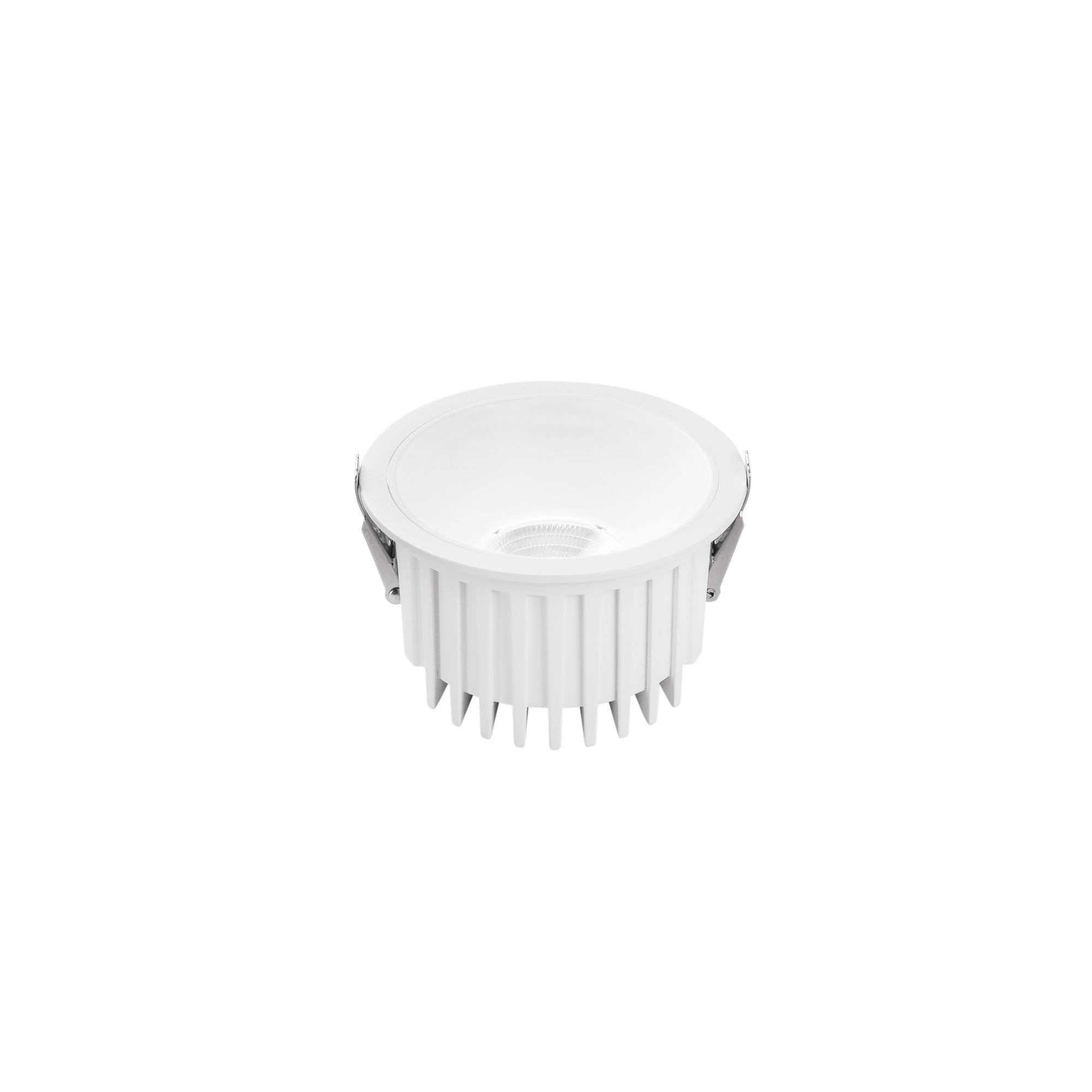 FAN INC-QUANTUM-R18-BCO Zápustné venkovní svítidlo LED Quantum, hliník, bílé, 18 W, 2000 lm, CCT, 13,5 x 13,5 x 8,5 cm, IP44 - FANEUROPE