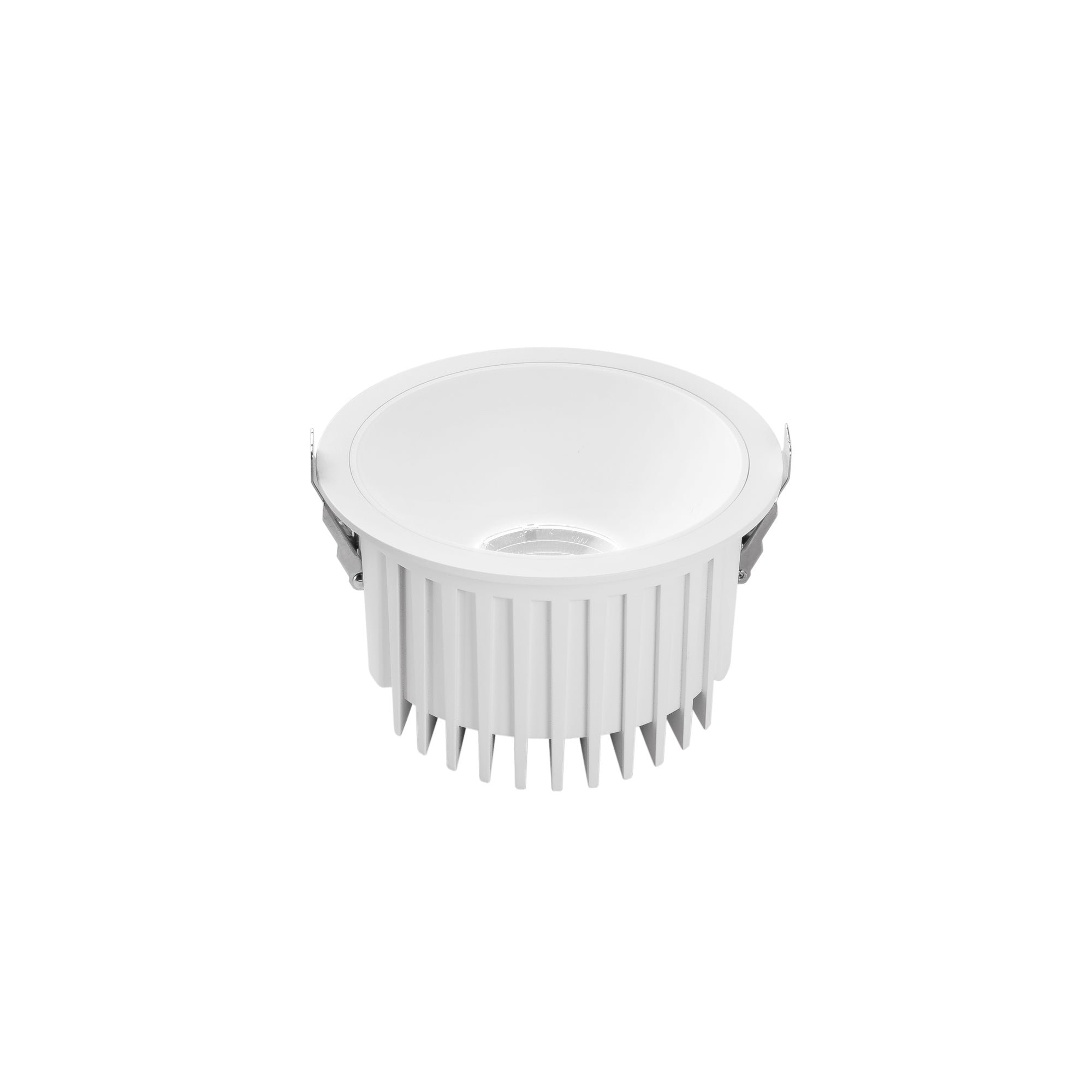 FAN INC-QUANTUM-R30-BCO Zápustné venkovní svítidlo LED Quantum, hliník, bílé, 30 W, 3300 lm, CCT, 16 x 16 x 9,6 cm, IP44 - FANEUROPE