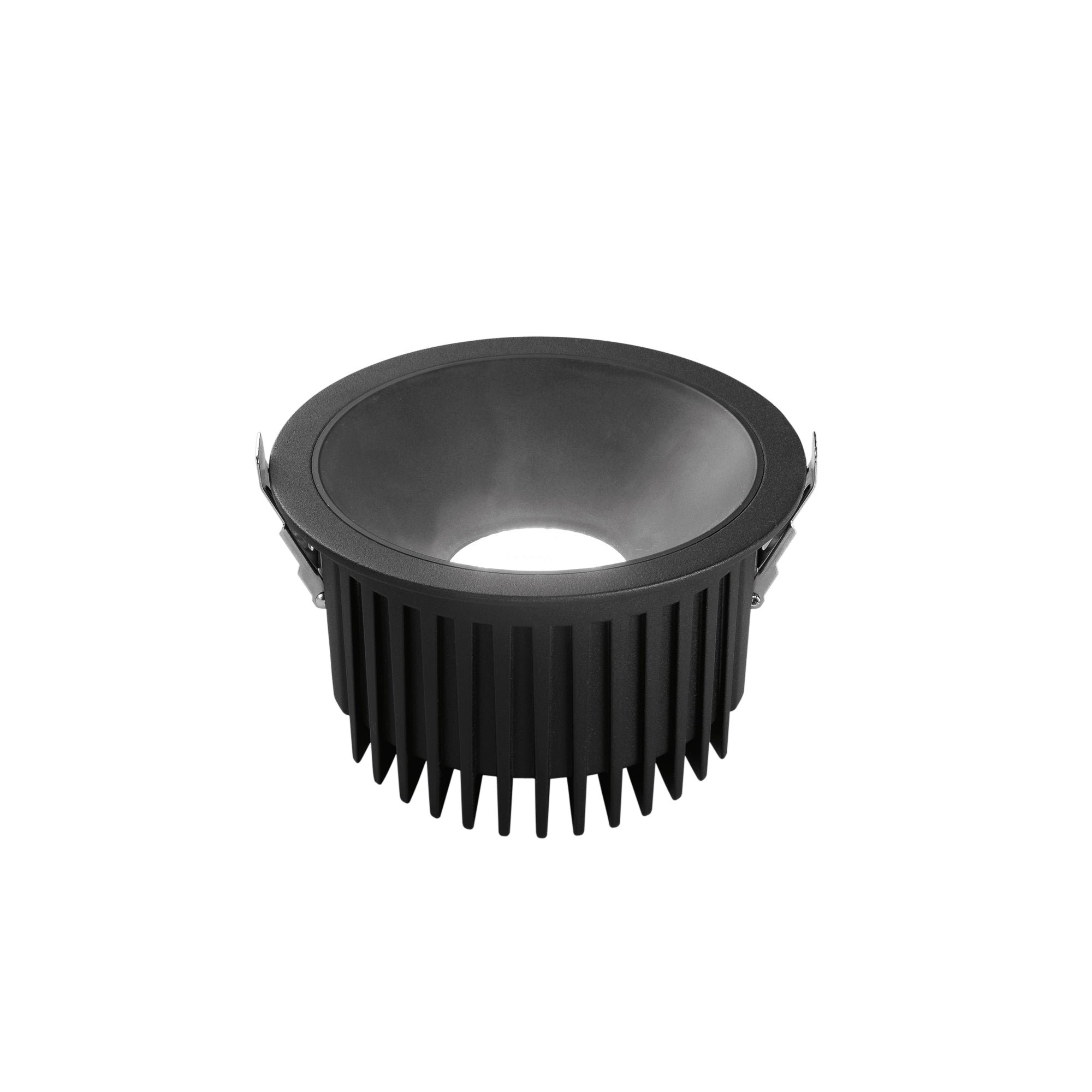 FAN INC-QUANTUM-R40-NER Zápustné venkovní svítidlo LED Quantum, hliník, černé, 40 W, 4300 lm, CCT, 18,5 x 18,5 x 10,9 cm, IP44 - FANEUROPE
