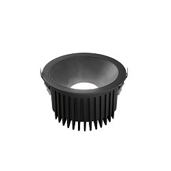 Obrázek pro produkt Zápustné venkovní svítidlo LED Quantum, hliník, černé, 40 W, 4300 lm, CCT, 18,5 x 18,5 x 10,9 cm, IP44 - FANEUROPE