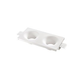 Obrázek pro produkt Zápustné svítidlo Senso, bílé, 2 x GU10, 24 x 12 x 4 cm - FANEUROPE