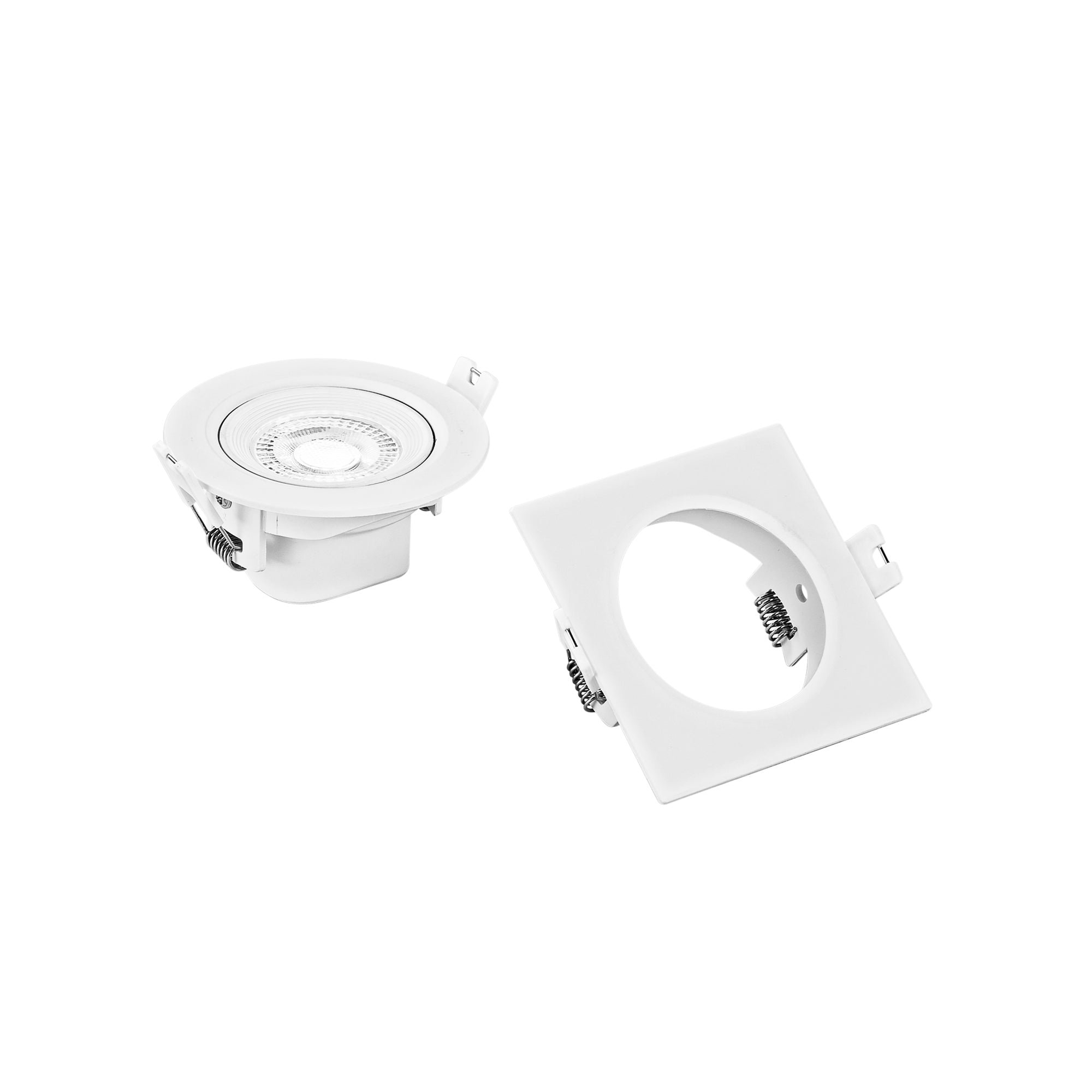 FAN INC-SNIPER-QR90 Zápustné svítidlo SNIPER, bílá, 9.5 x 5.3 x 9.5 cm, LED 7W, CCT - FANEUROPE
