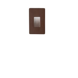 Obrázek pro produkt Kryt pro zápustné svítidlo do zdi STRATOS, bronz, 8 x 4.7 x 13 cm - FANEUROPE