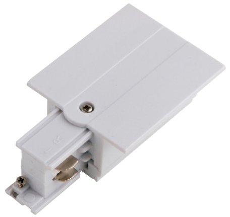 FAN INC-TRACK-NEST Napájení levé zapuštěná 3f lišta TRACK, bílá, 3.75 x 1.7 x 3.27 cm - FANEUROPE