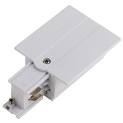 Obrázek pro produkt Napájení pravé zapuštěná 3f lišta TRACK, bílá, 9.8 x 5.6 x 3.27 cm - FANEUROPE