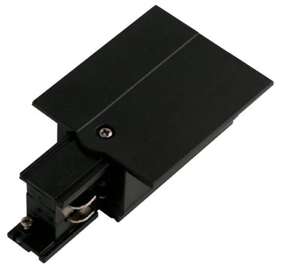 FAN INC-TRACK-NEST-R NERO Napájení pravé zapuštěná 3f lišta TRACK, černá, 9.8 x 5.6 x 3.27 cm - FANEUROPE